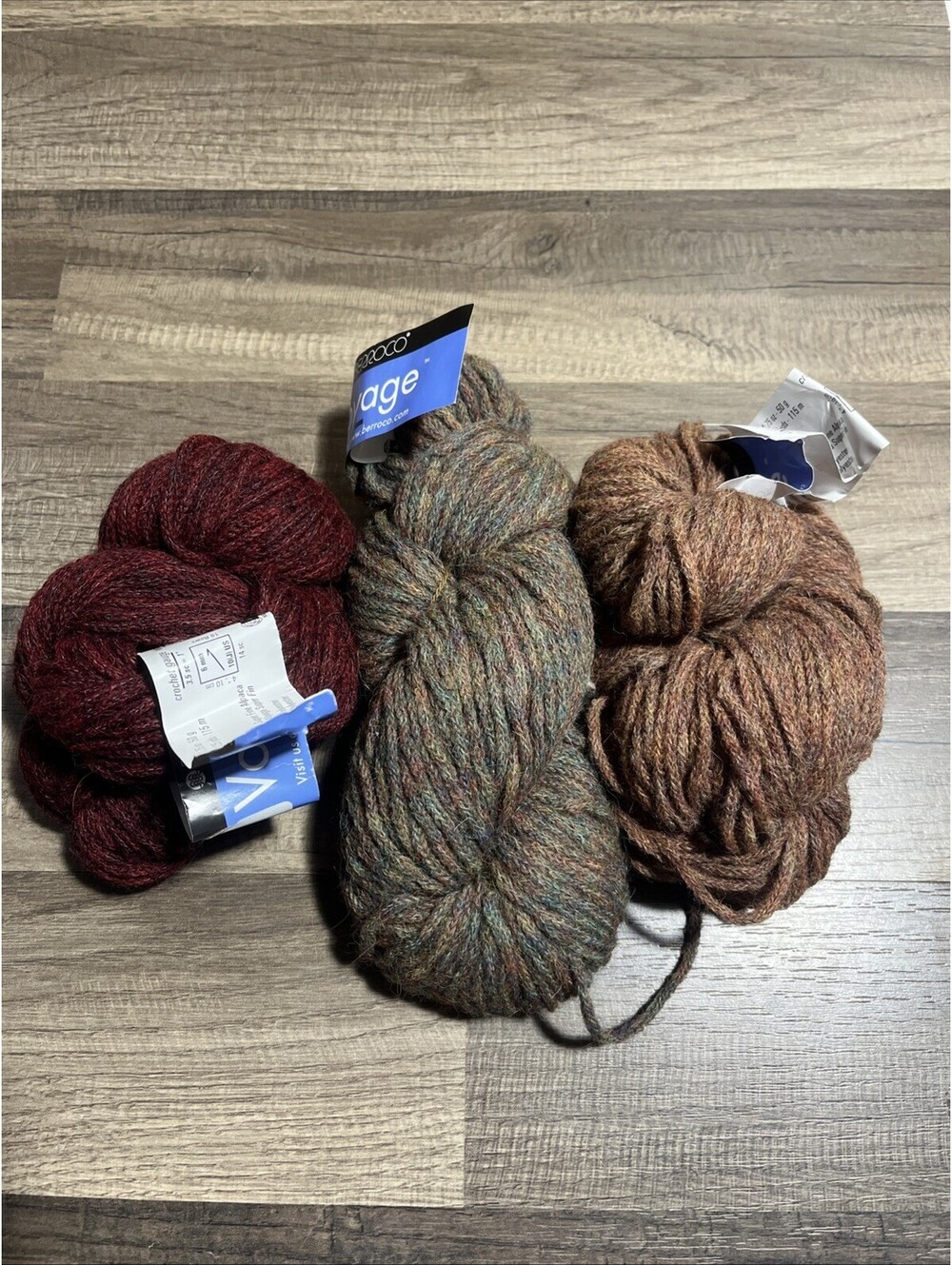 3 Berroco Voyage Alpaca Fine Yarn 93% Alpaca 7% Polyester